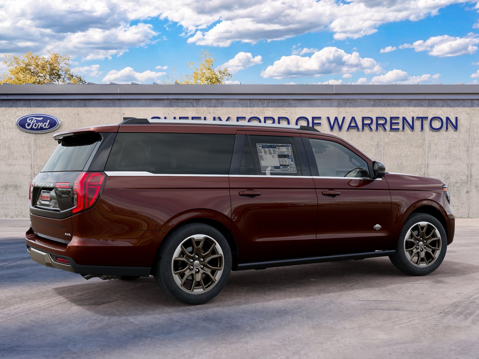 New 2027 Bronze Fire Metallic Tinted Clearcoat Ford King Ranch image 30