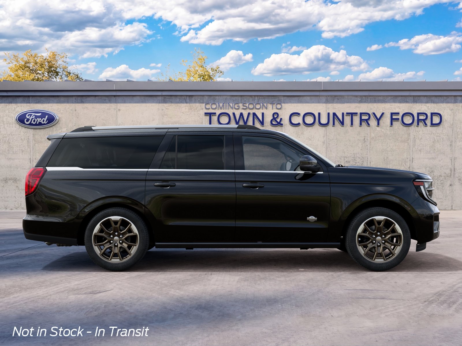 New 2027 Agate Black Metallic Ford MAX King Ranch® image 5