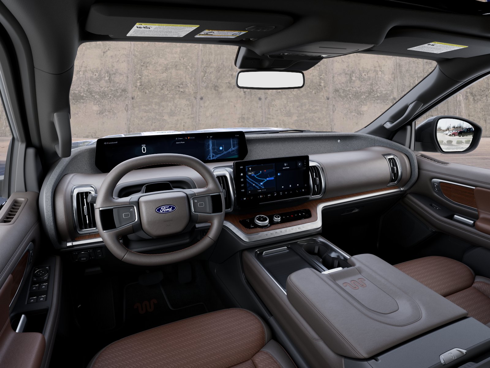 New 2027 Agate Black Metallic Ford MAX King Ranch® image 9