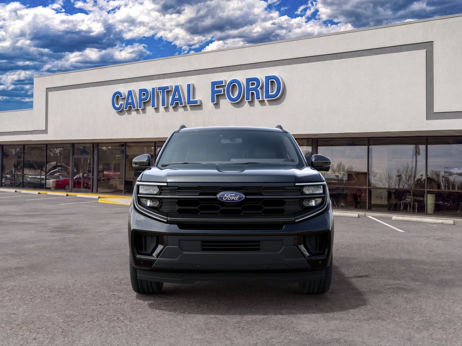 New 2027 Agate Black Metallic Ford Active image 3