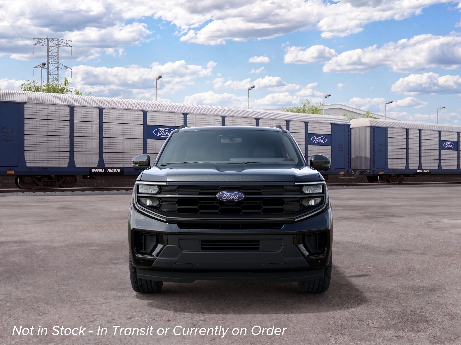 New 2027 Agate Black Metallic Ford Active image 3
