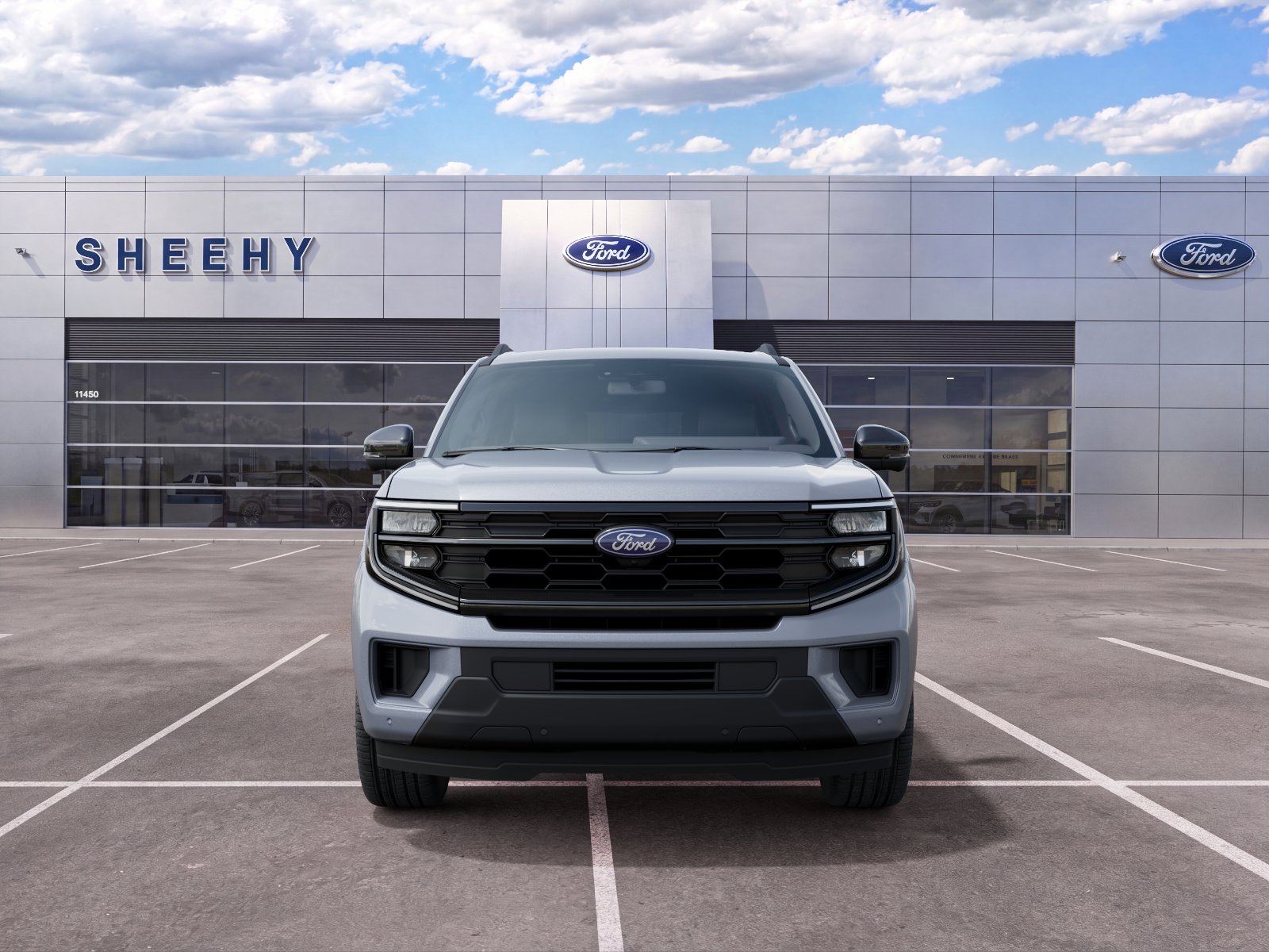 New 2027 Glacier Gray Metallic Tri-Coat Ford Active image 2
