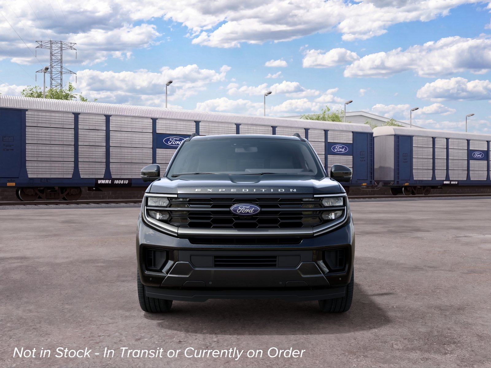 New 2027 Agate Black Metallic Ford Platinum image 3