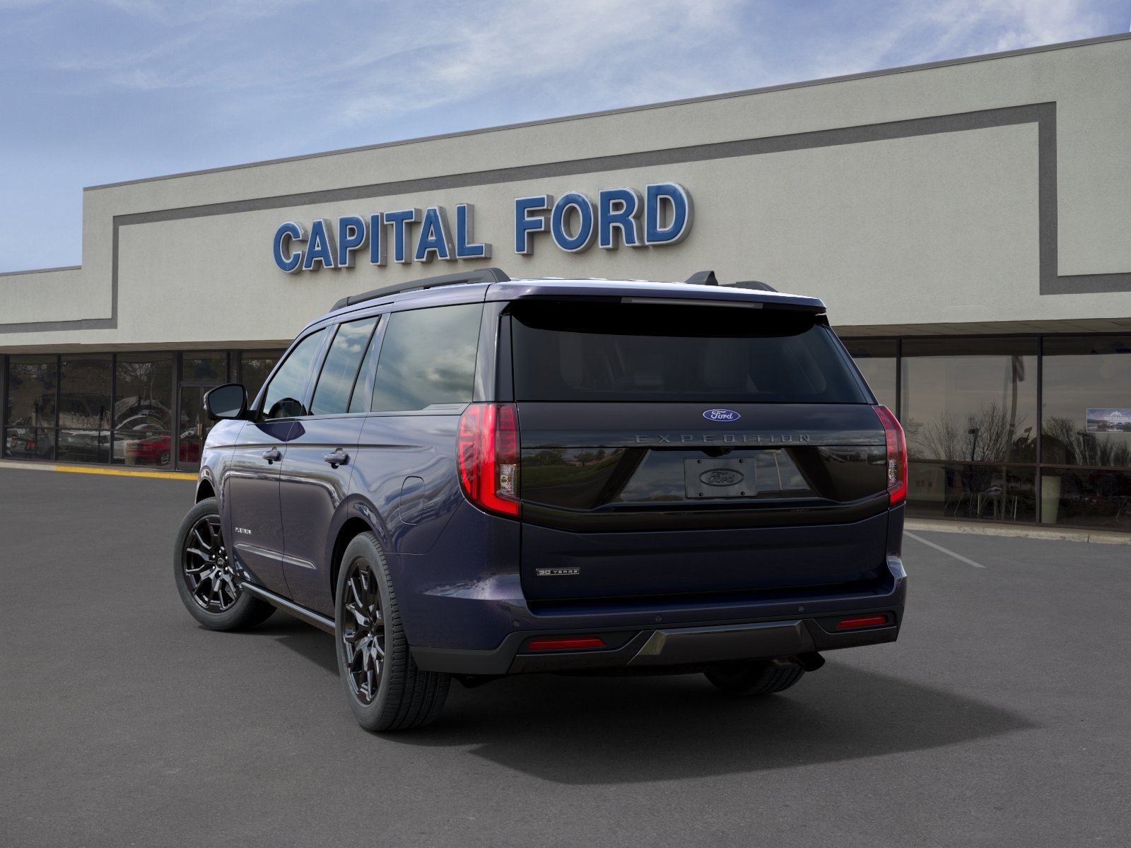 New 2027 Blue Ember Metallic Ford Platinum image 8