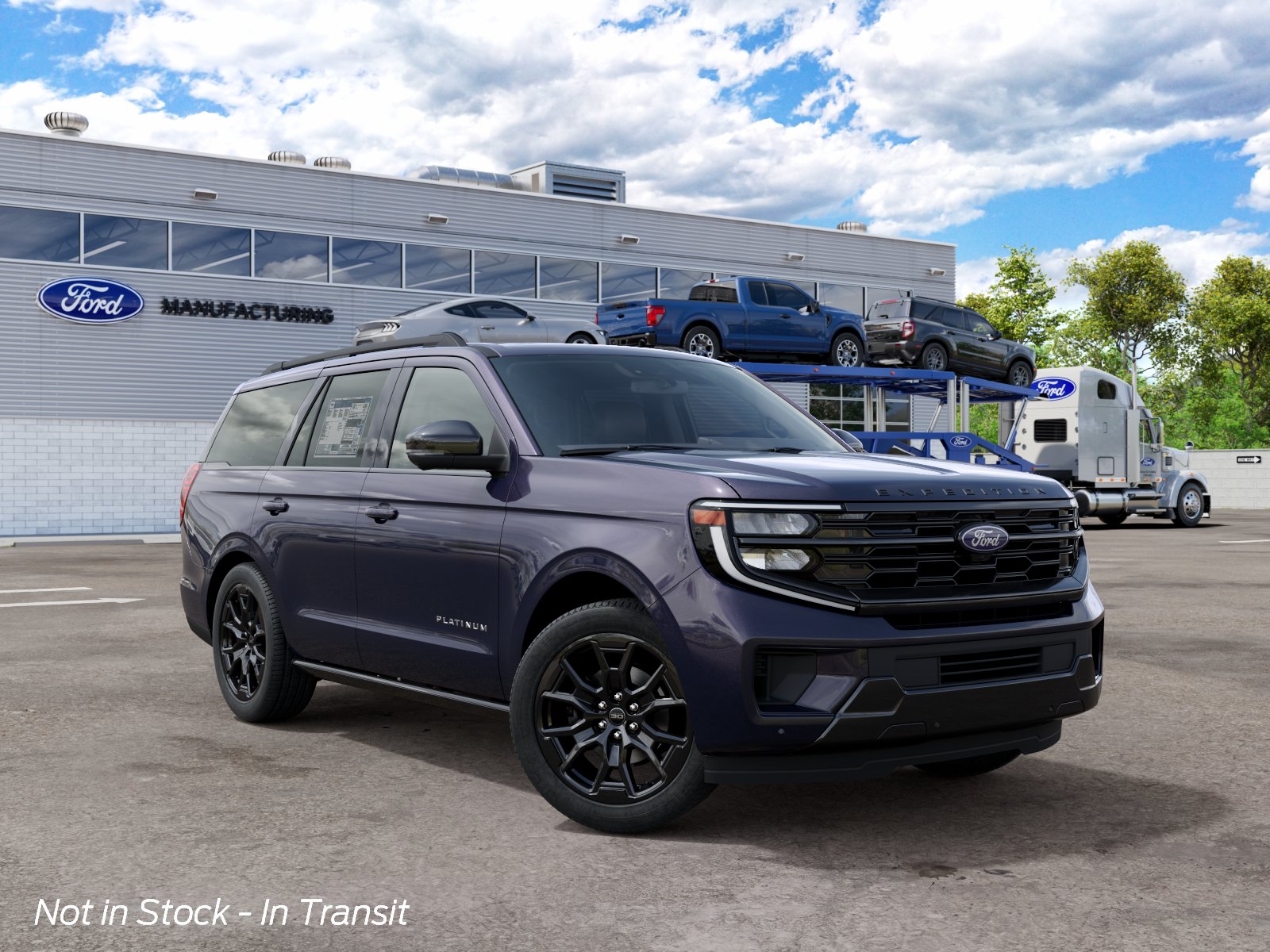 New 2027 Blue Ember Metallic Ford Platinum image 24