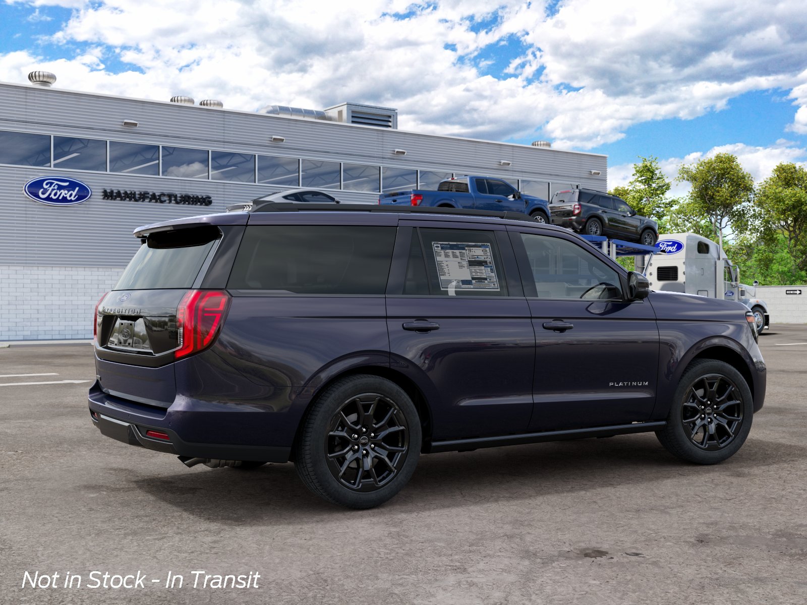 New 2027 Blue Ember Metallic Ford Platinum image 30