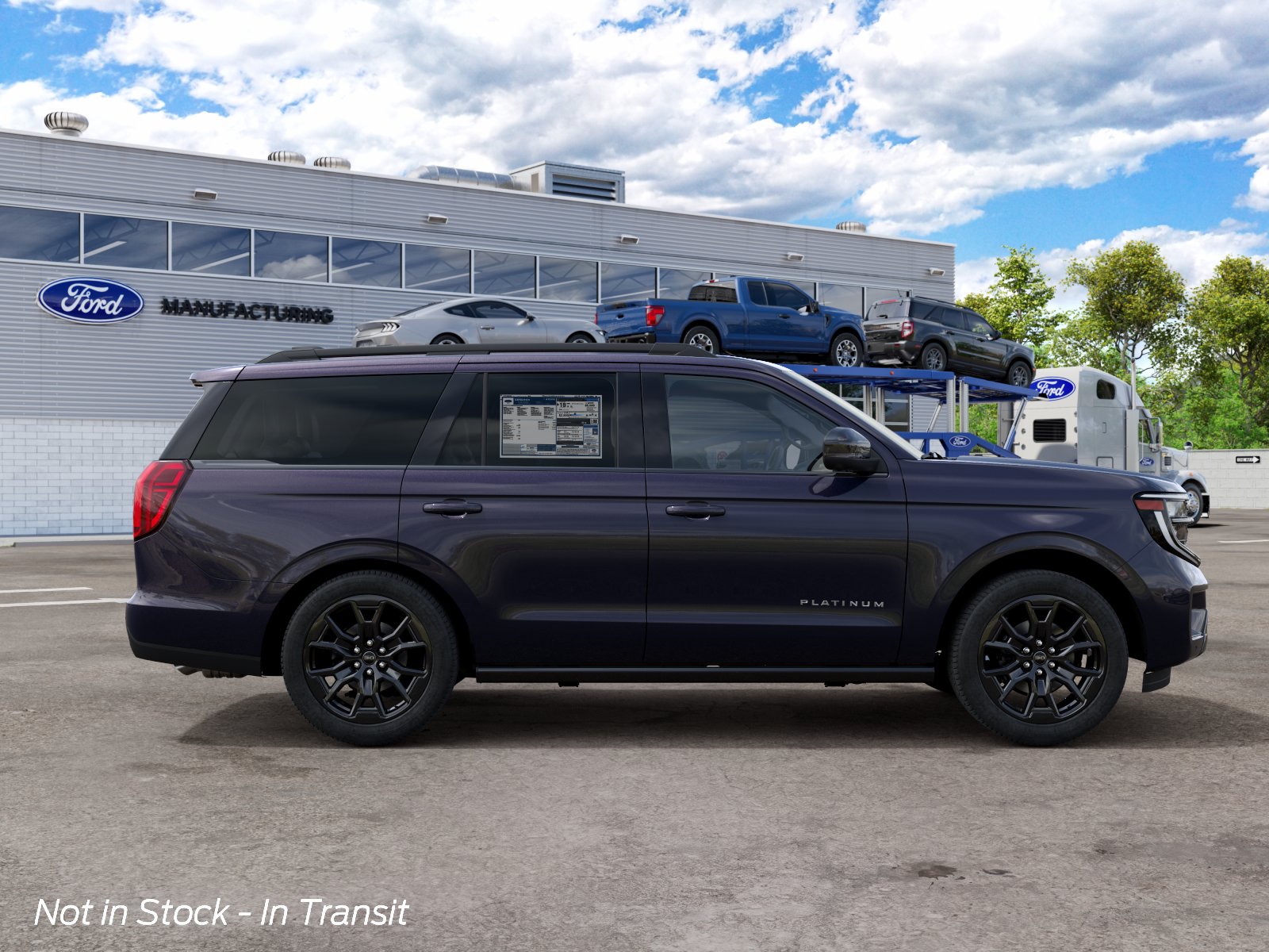 New 2027 Blue Ember Metallic Ford Platinum image 31