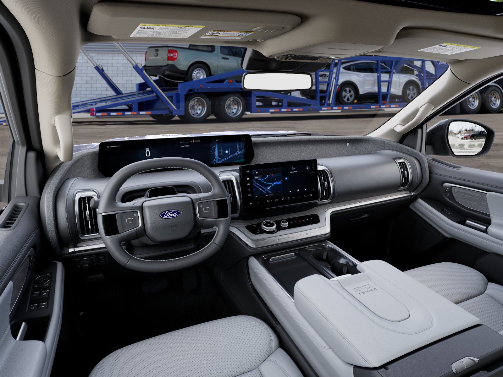 New 2027 Blue Ember Metallic Ford Platinum image 32
