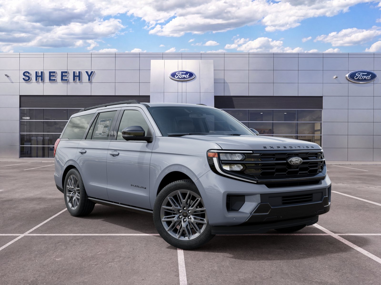 New 2027 Glacier Gray Metallic Tri-Coat Ford Platinum image 24