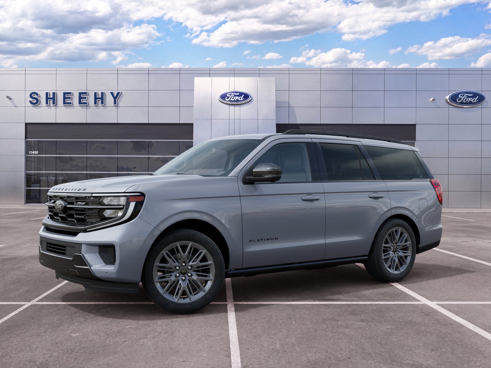 New 2027 Glacier Gray Metallic Tri-Coat Ford Platinum image 26