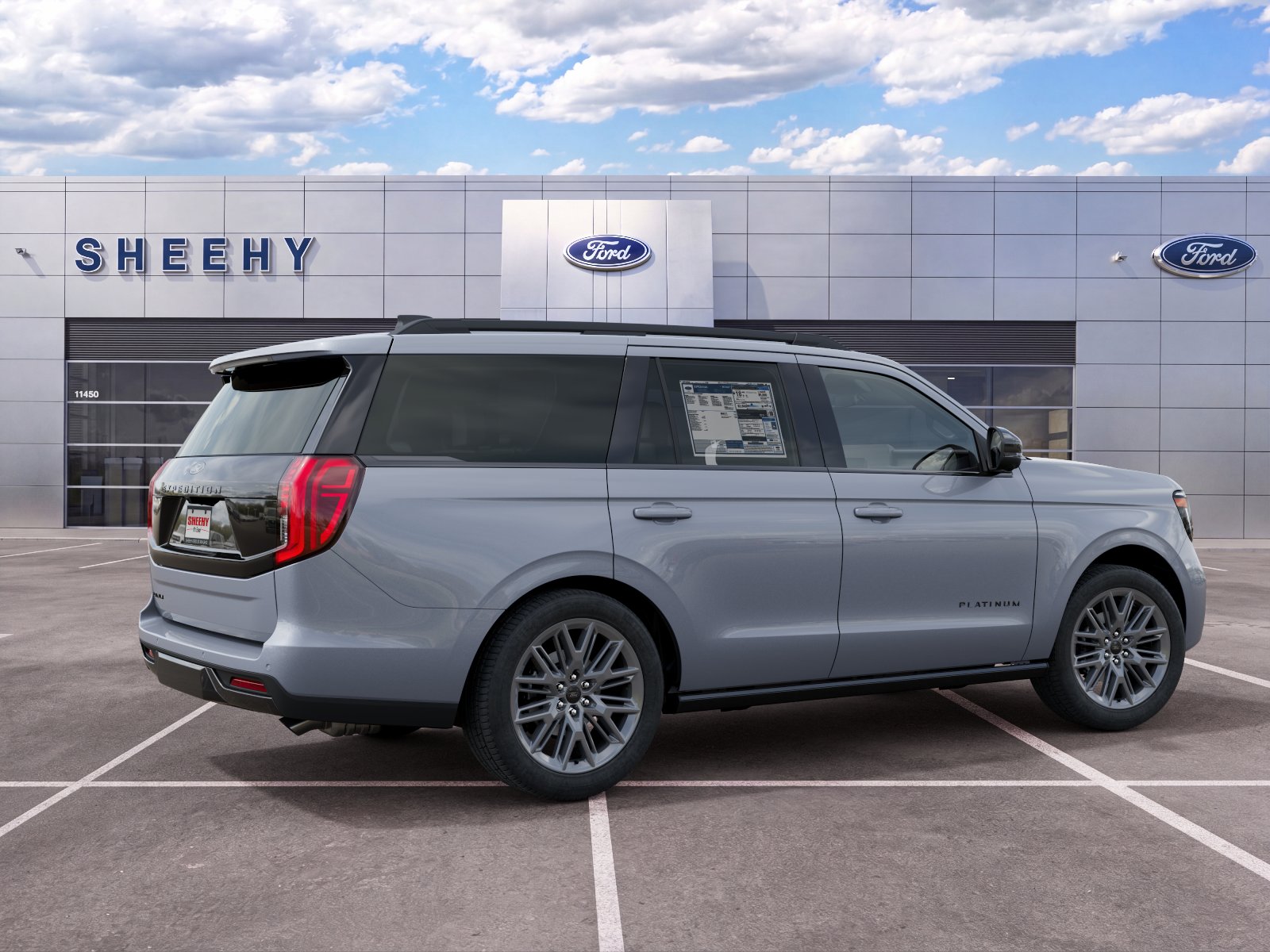New 2027 Glacier Gray Metallic Tri-Coat Ford Platinum image 30