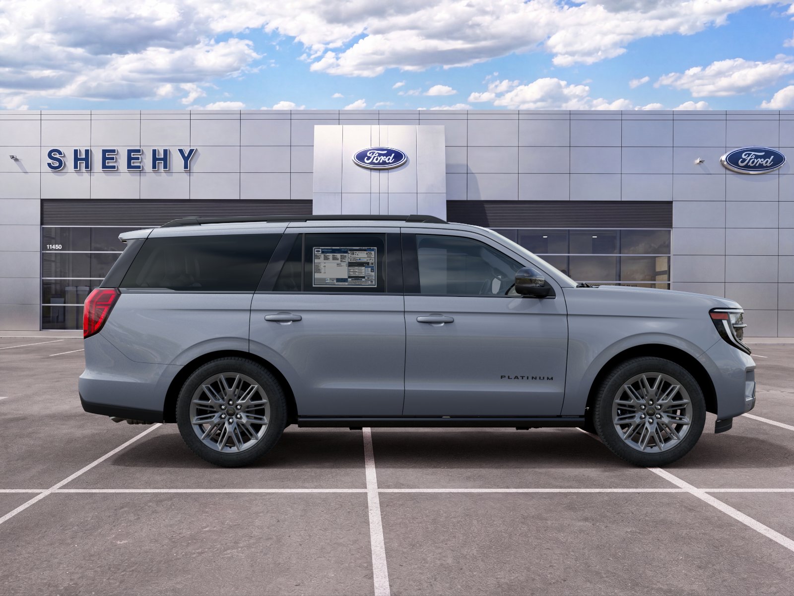 New 2027 Glacier Gray Metallic Tri-Coat Ford Platinum image 31
