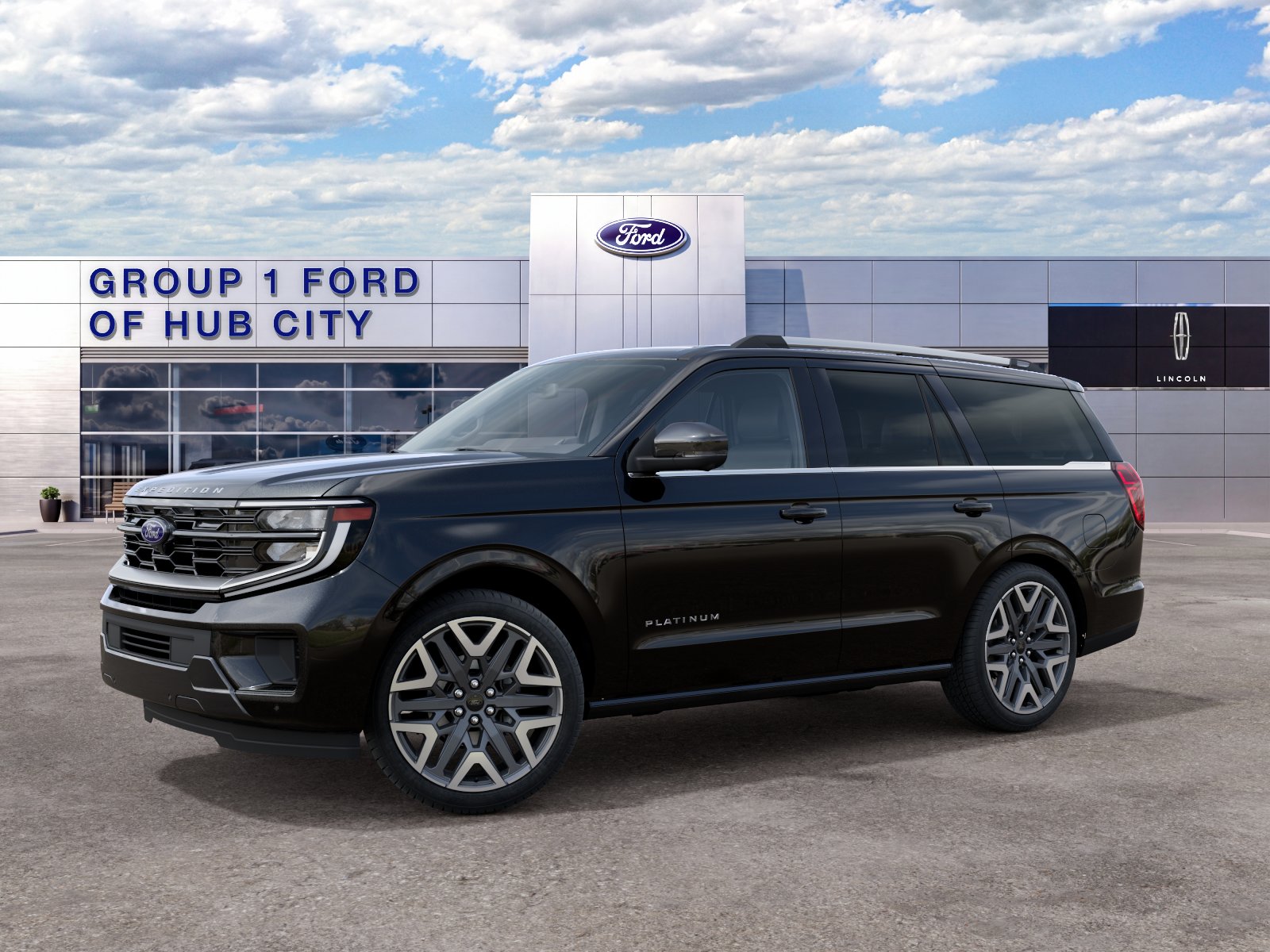 New 2027 Agate Black Metallic Ford Platinum image 23