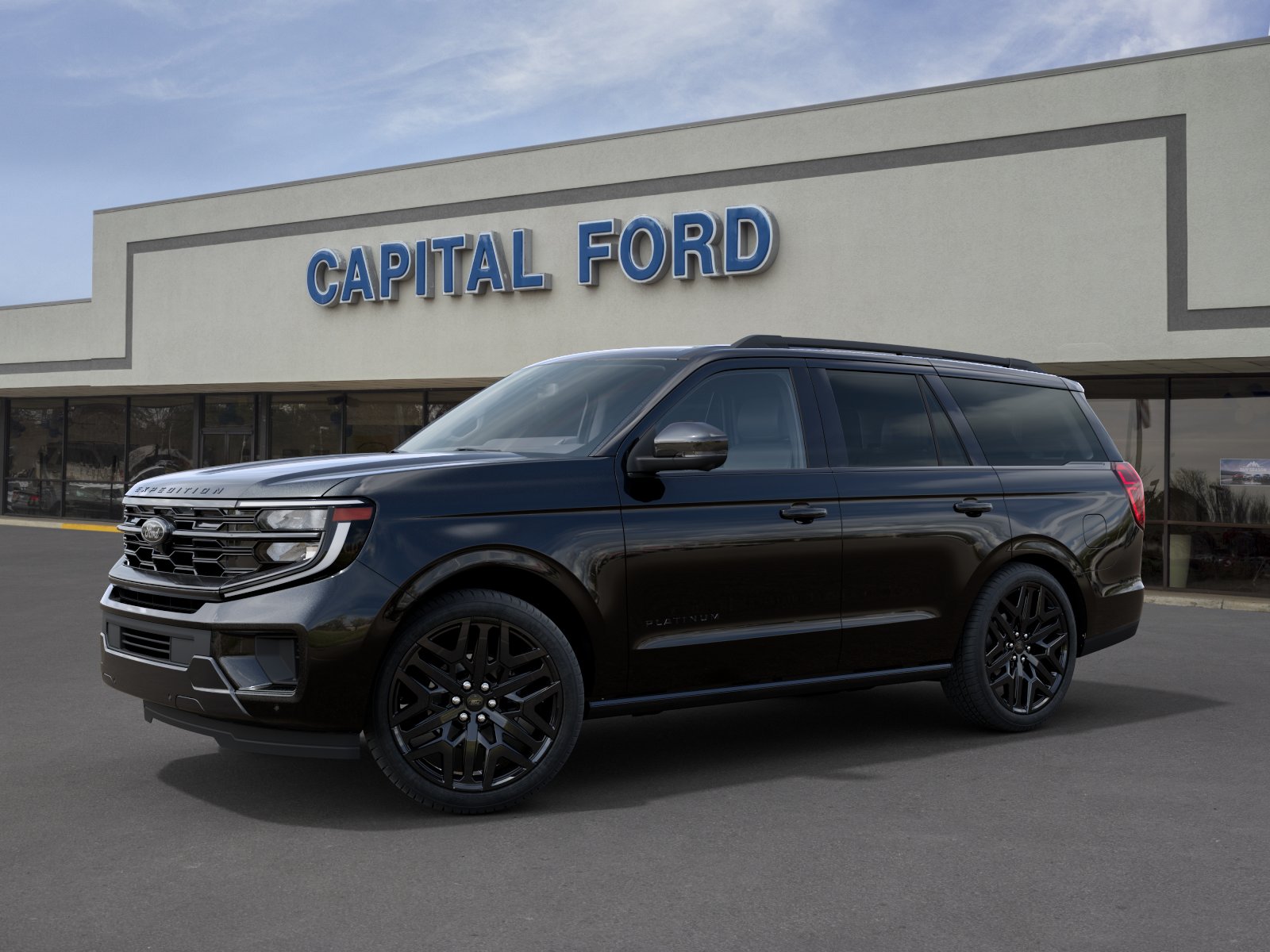 New 2027 Agate Black Metallic Ford Platinum image 24