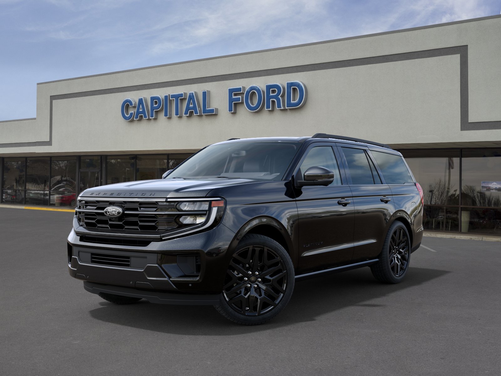 New 2027 Agate Black Metallic Ford Platinum image 25
