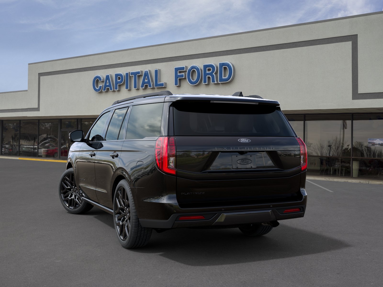 New 2027 Agate Black Metallic Ford Platinum image 31