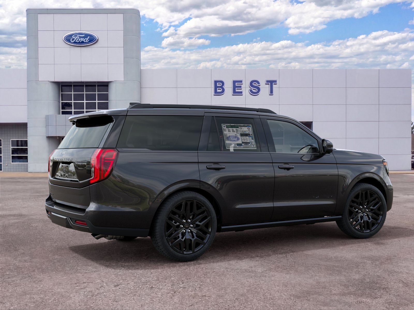 New 2027 Dark Matter Gray Metallic Ford Platinum image 6