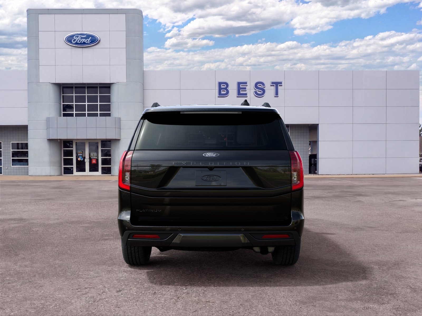 New 2027 Agate Black Metallic Ford Platinum image 7