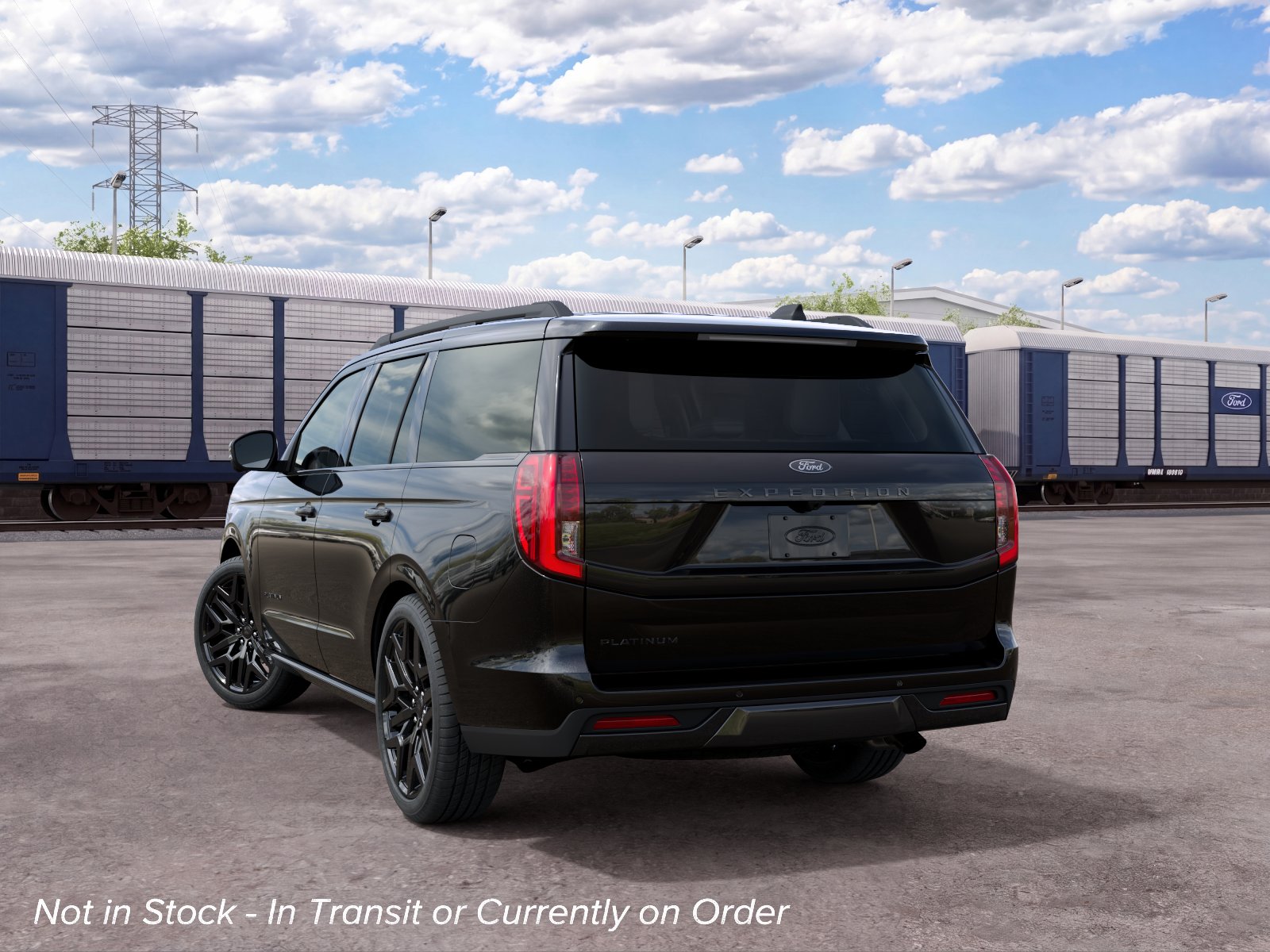 New 2027 Agate Black Metallic Ford Platinum image 8