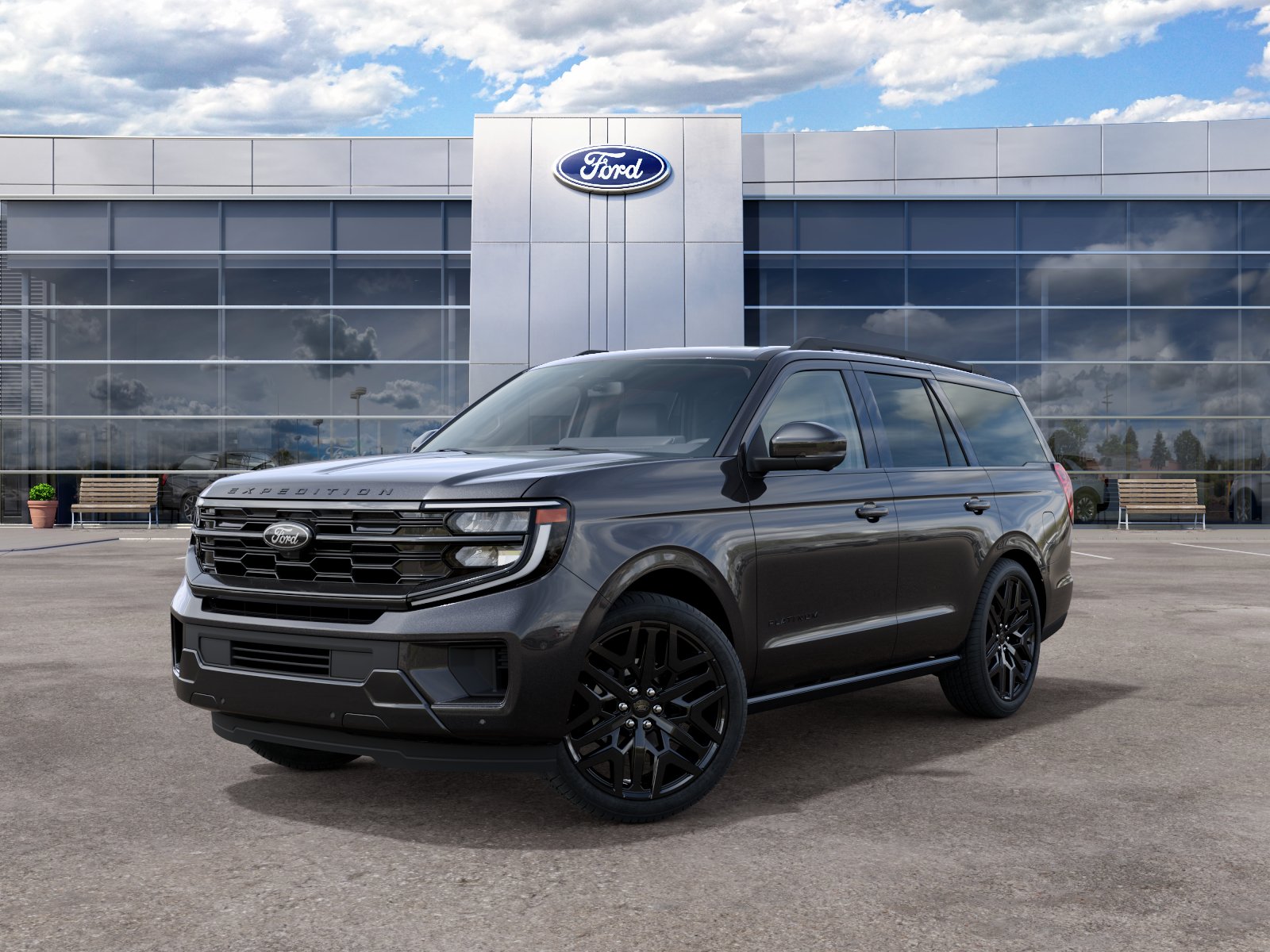 New 2027 Dark Matter Gray Metallic Ford Platinum image 25