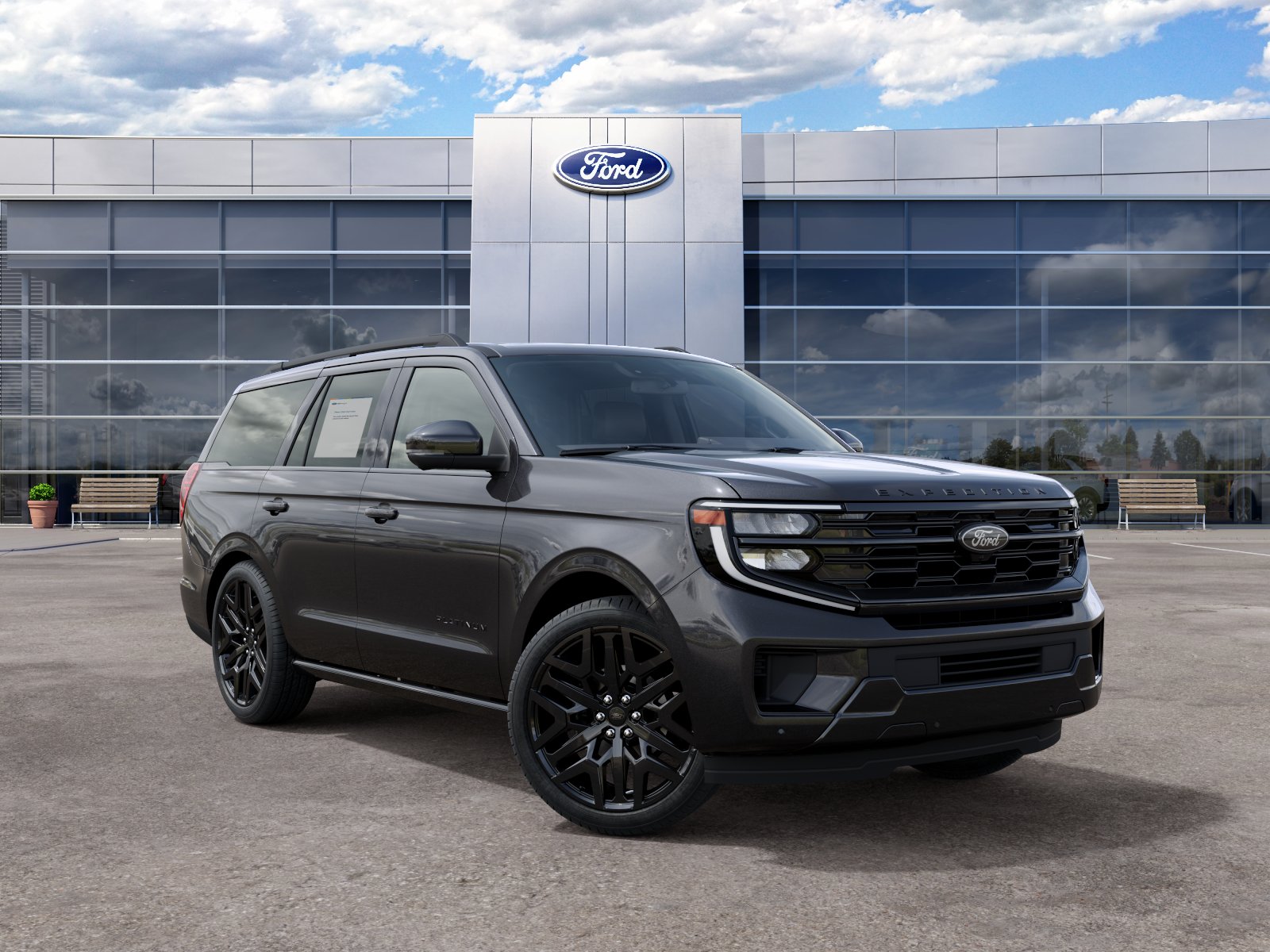 New 2027 Dark Matter Gray Metallic Ford Platinum image 27
