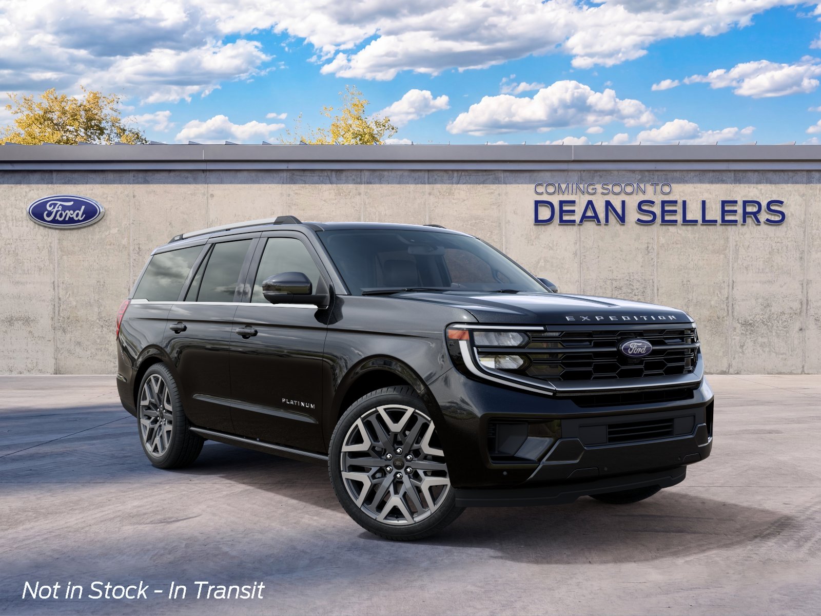 New Agate Black Metallic 2027 Ford Expedition Platinum for Sale in