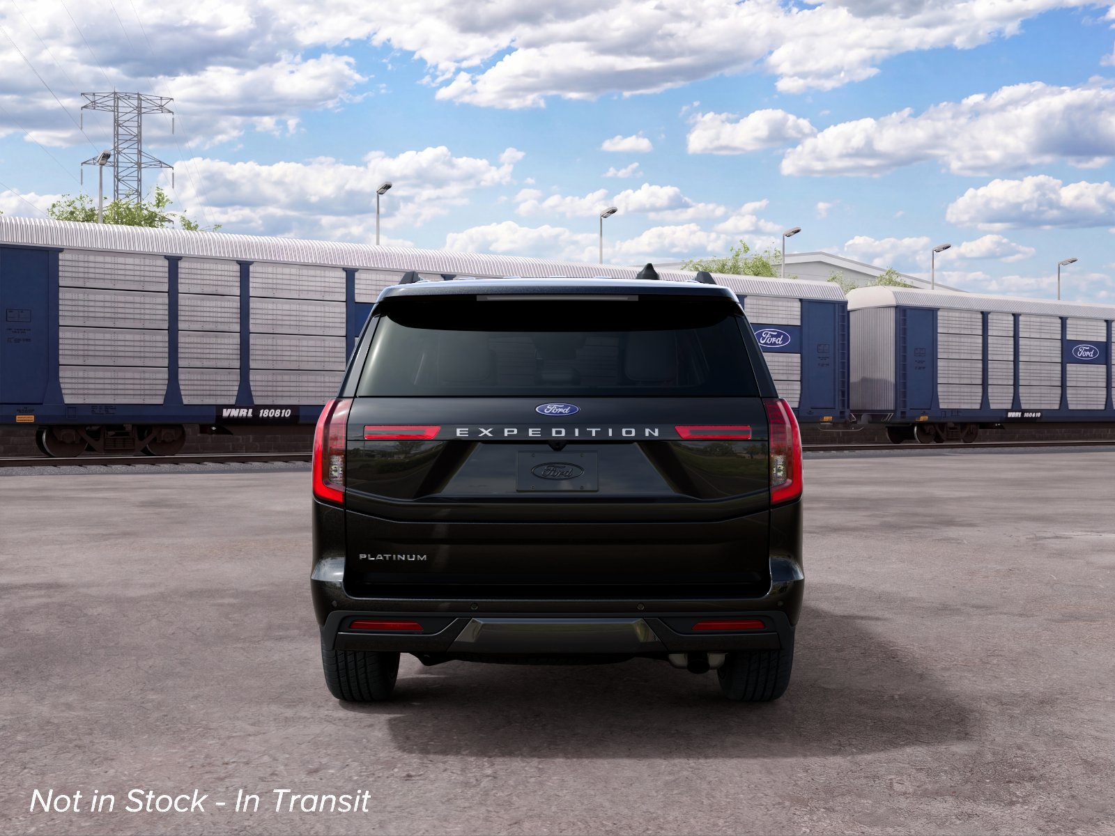 New 2027 Agate Black Metallic Ford Platinum image 7