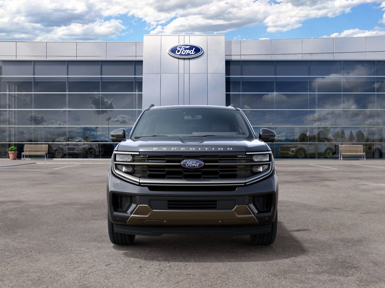 New 2027 Dark Matter Gray Metallic Ford King Ranch image 26