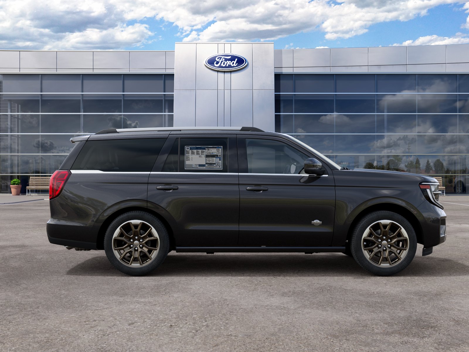 New 2027 Dark Matter Gray Metallic Ford King Ranch image 28