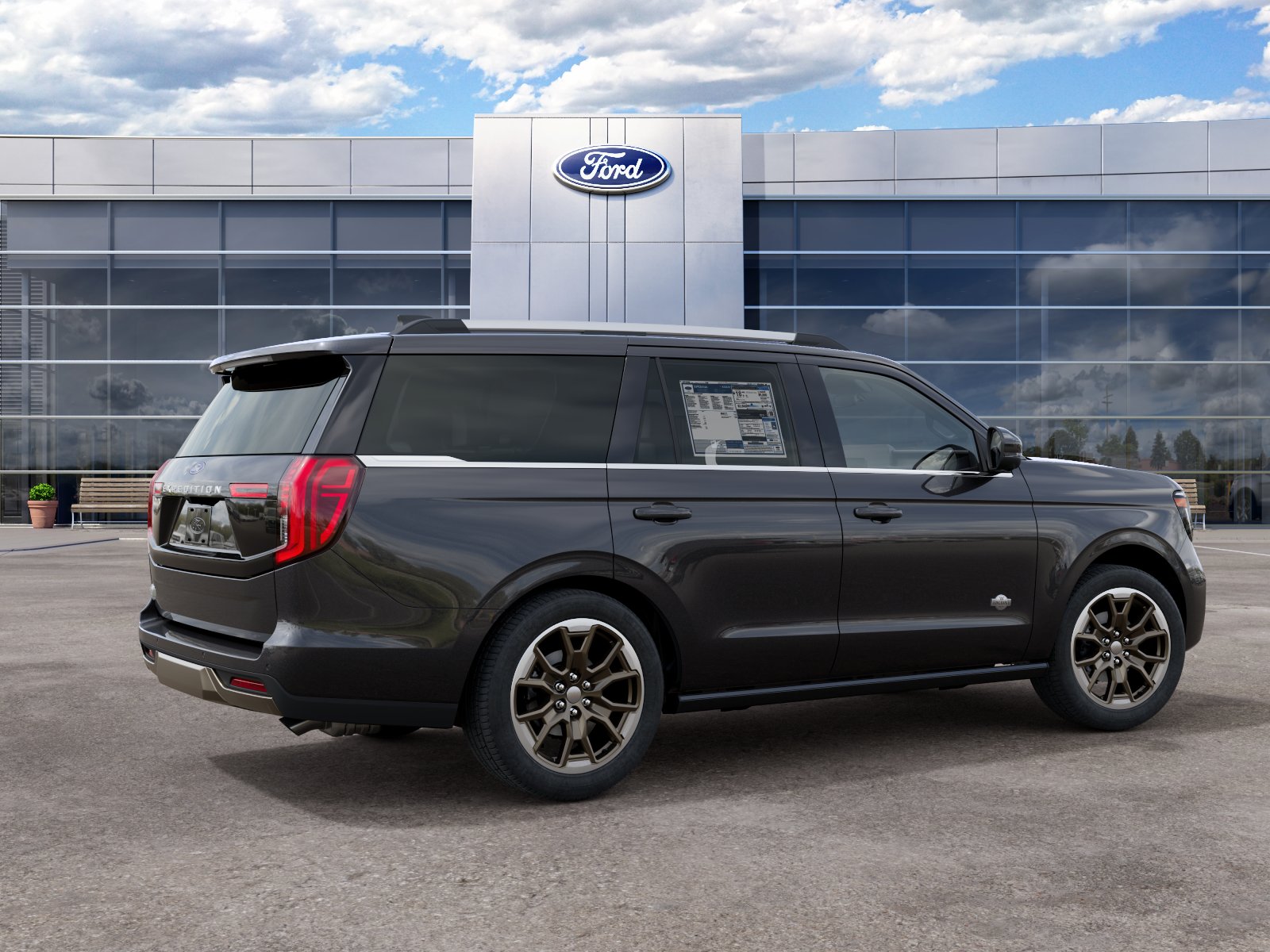 New 2027 Dark Matter Gray Metallic Ford King Ranch image 29