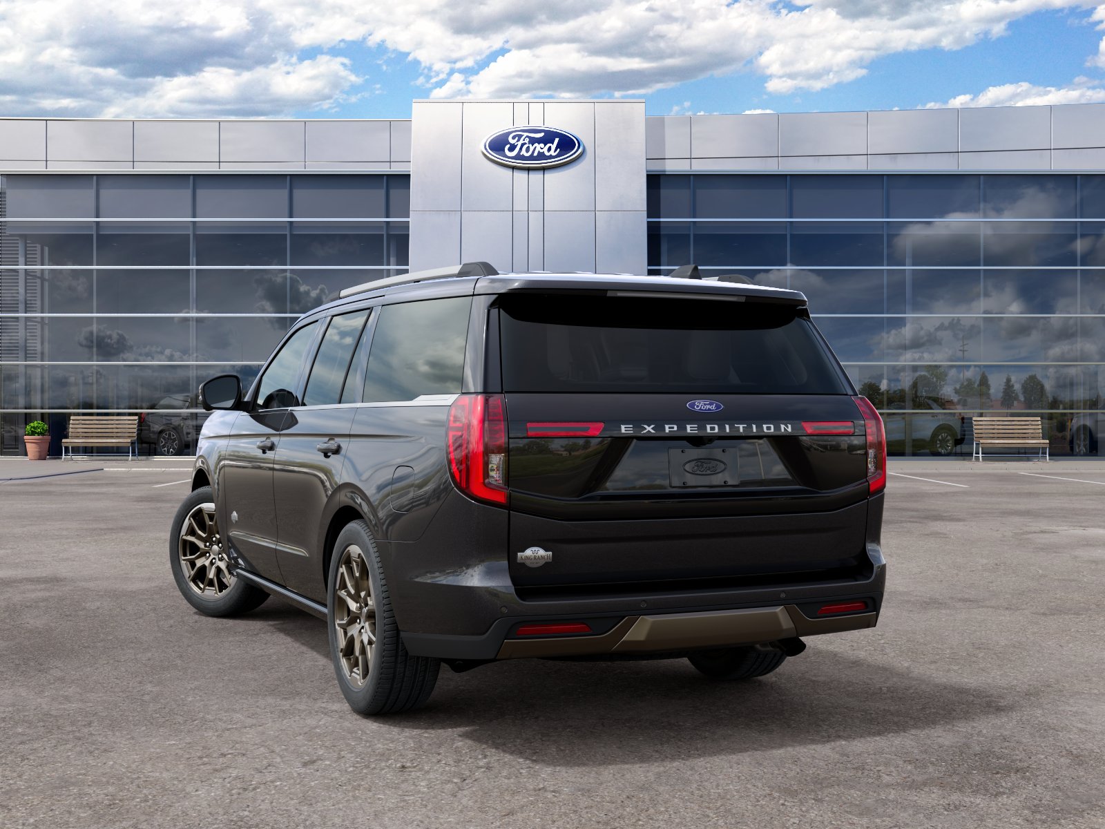 New 2027 Dark Matter Gray Metallic Ford King Ranch image 31