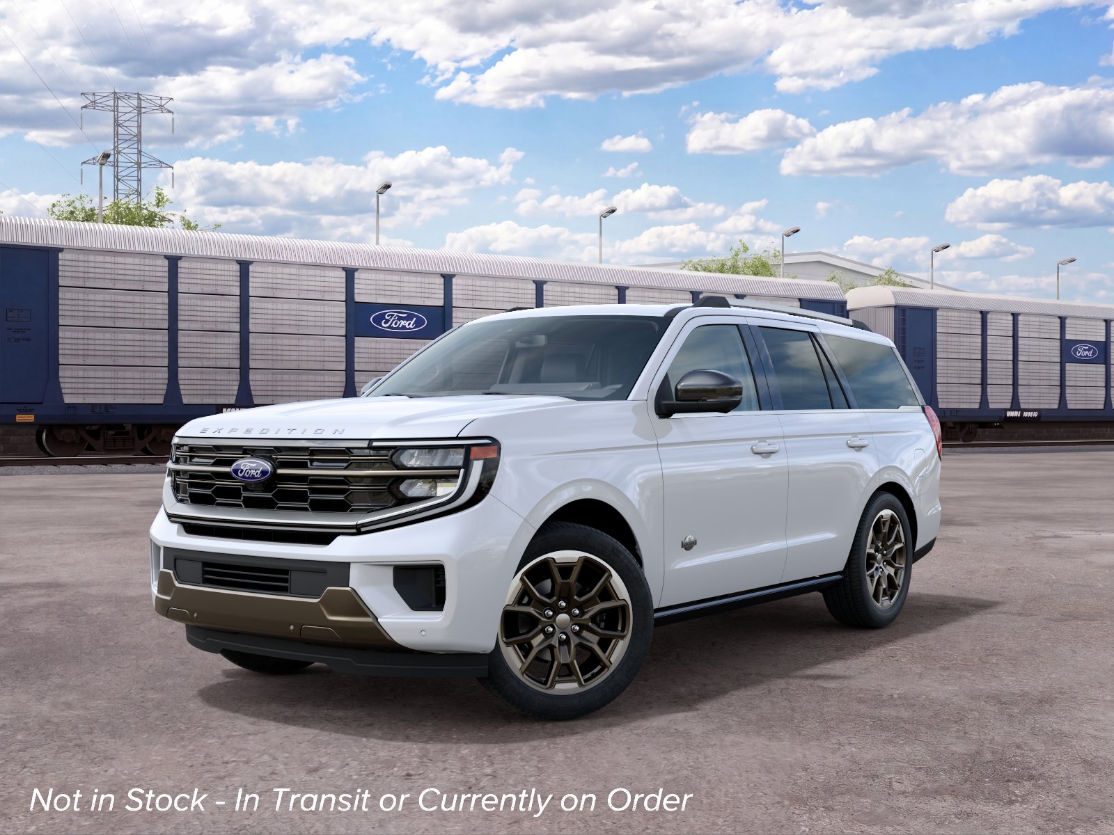 New 2027 Star White Metallic Tri-Coat Ford King Ranch® image 2