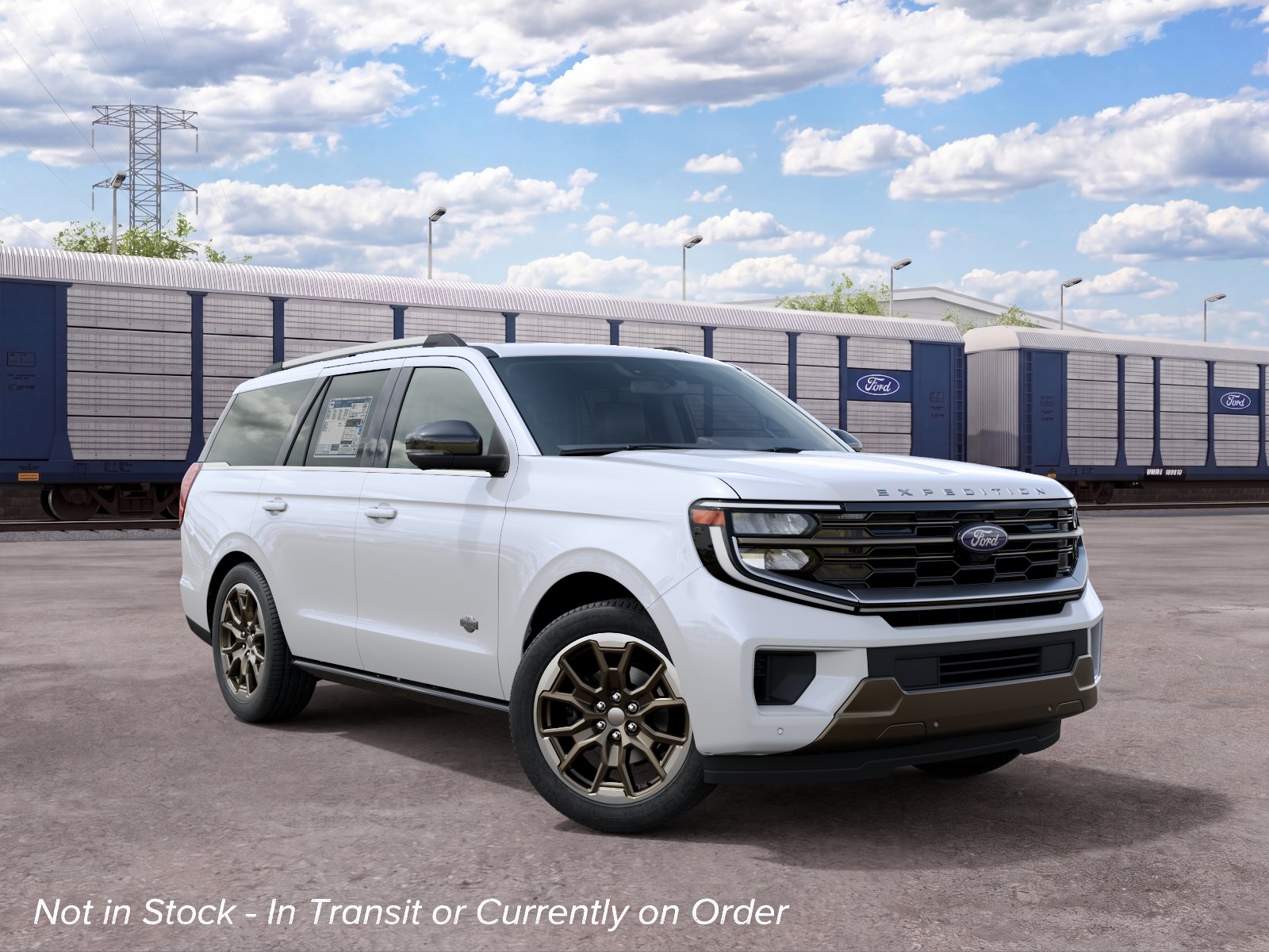New 2027 Star White Metallic Tri-Coat Ford King Ranch® image 4