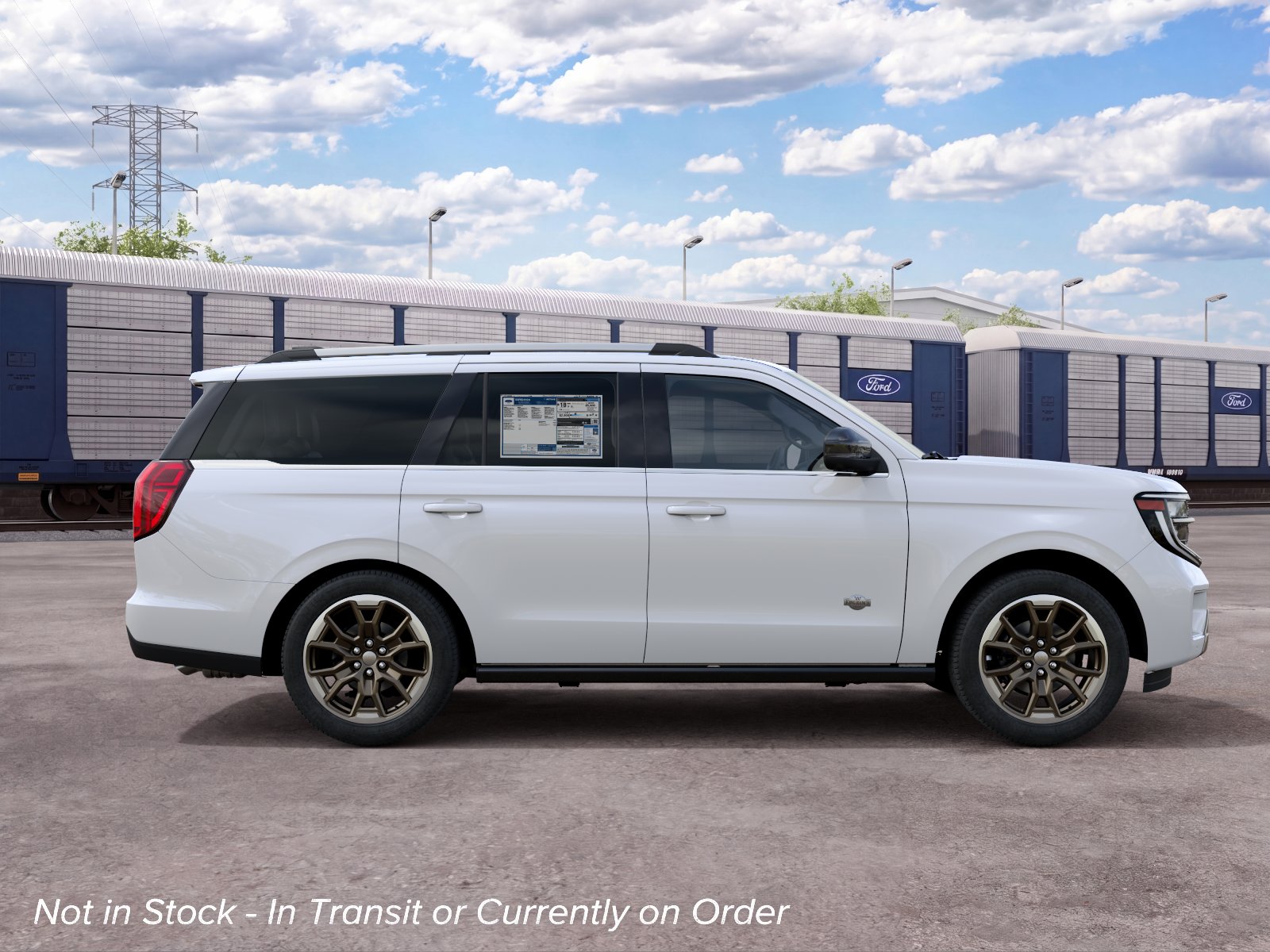 New 2027 Star White Metallic Tri-Coat Ford King Ranch® image 5