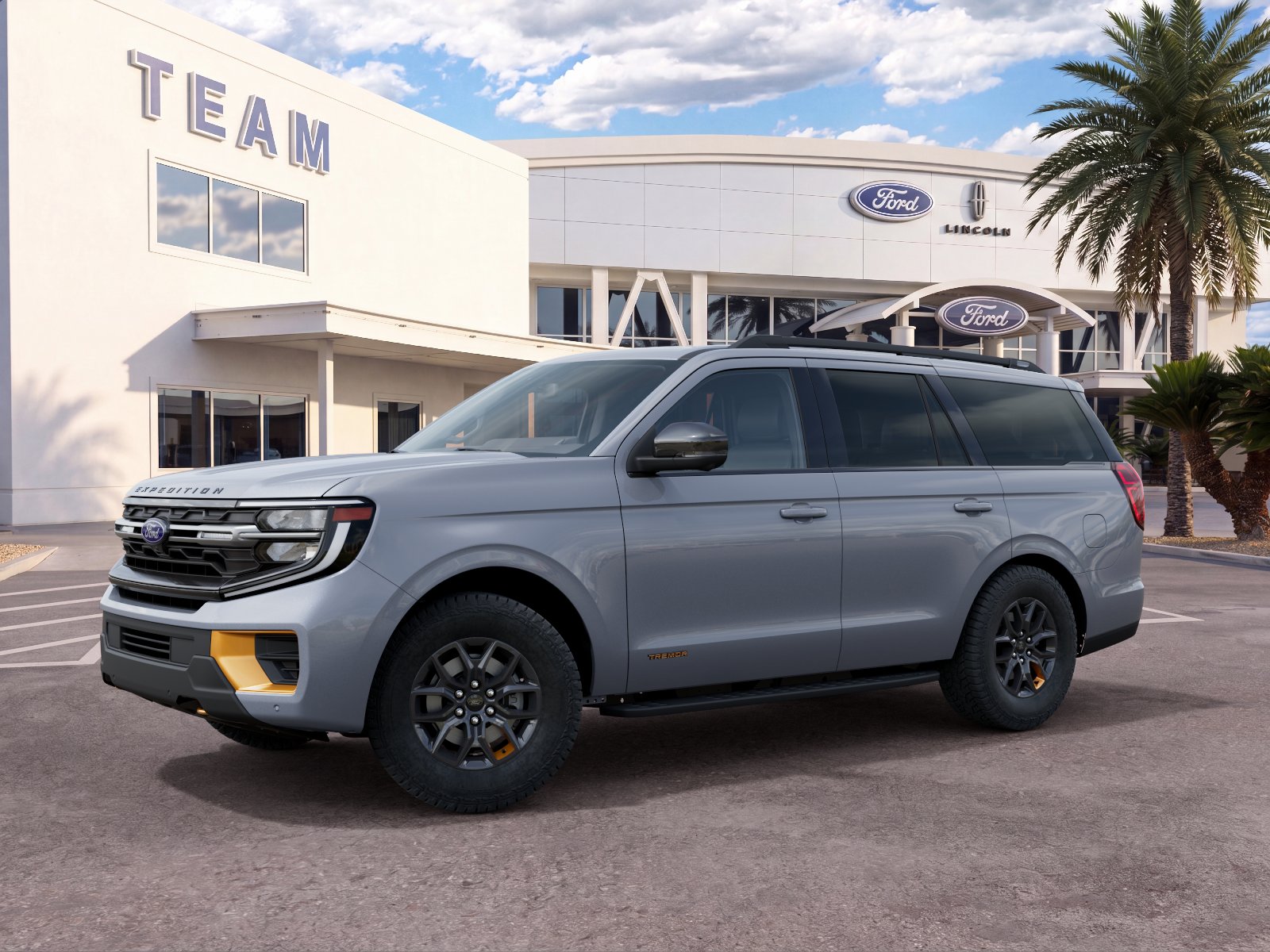 New Glacier Gray Metallic Tri Coat 2027 Ford Expedition Tremor for Sale ...