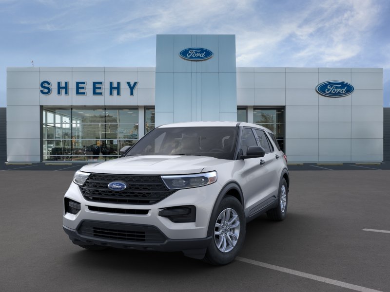 New 2021 Iconic Silver Metallic Ford Explorer image 4