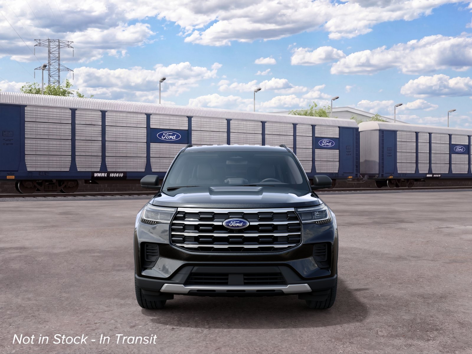 New 2027 Agate Black Metallic Ford Active image 3
