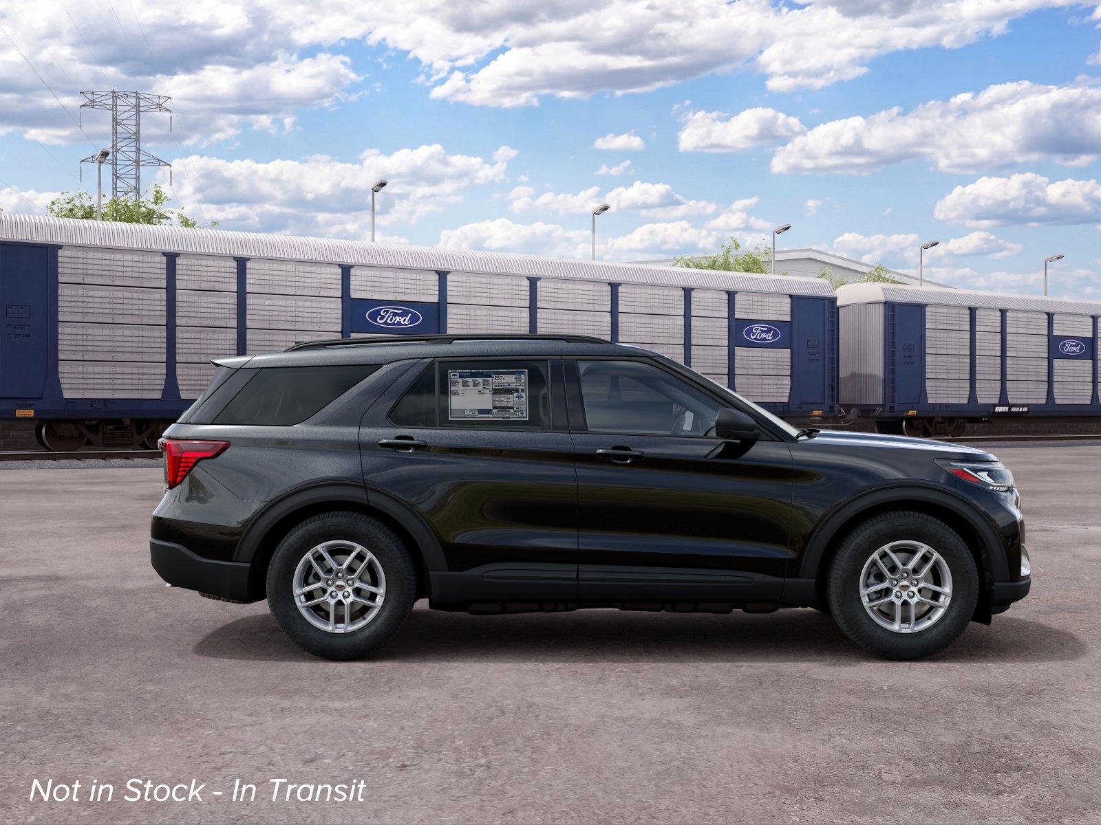 New 2027 Agate Black Metallic Ford Active image 5
