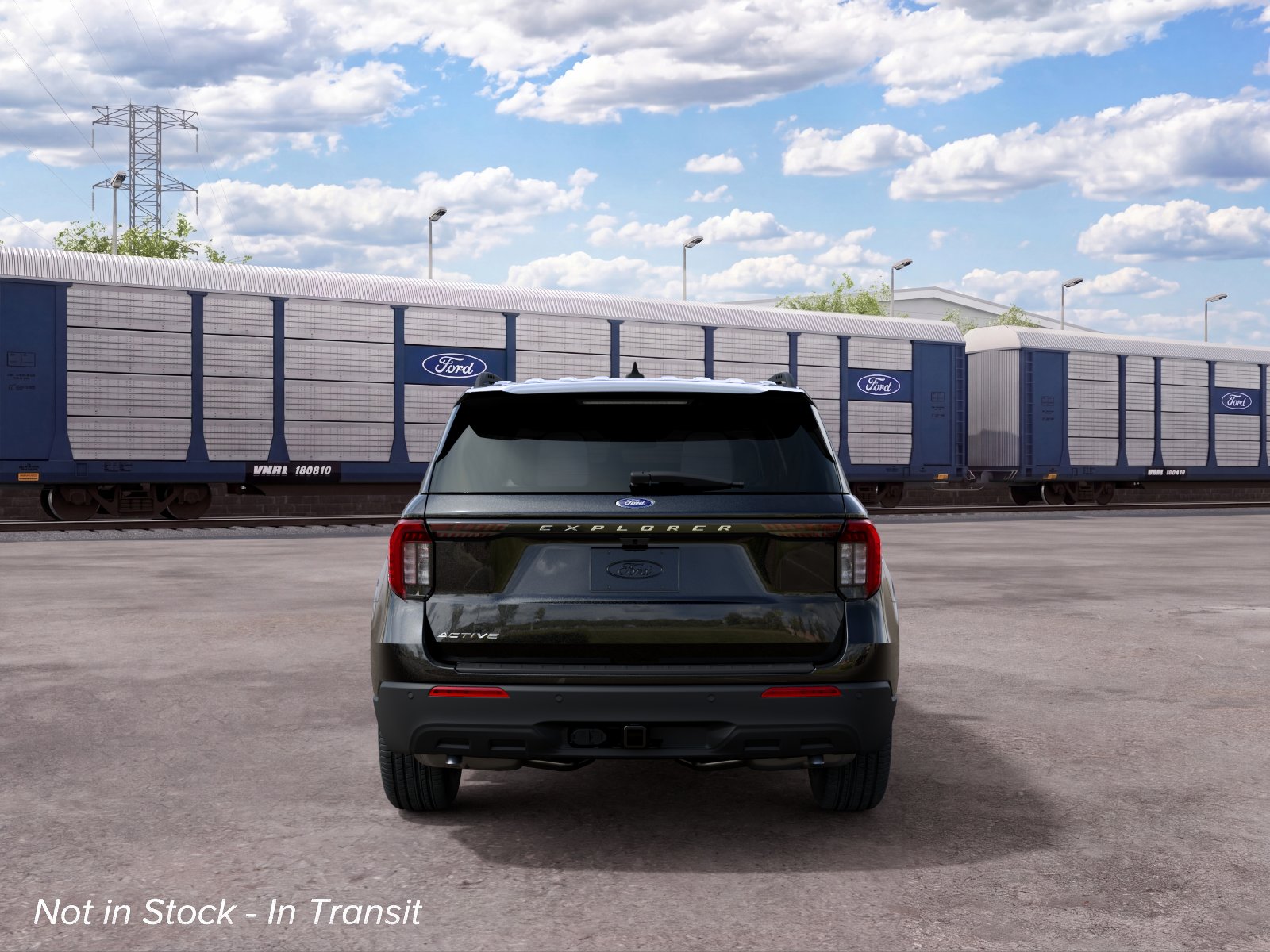 New 2027 Agate Black Metallic Ford Active image 7