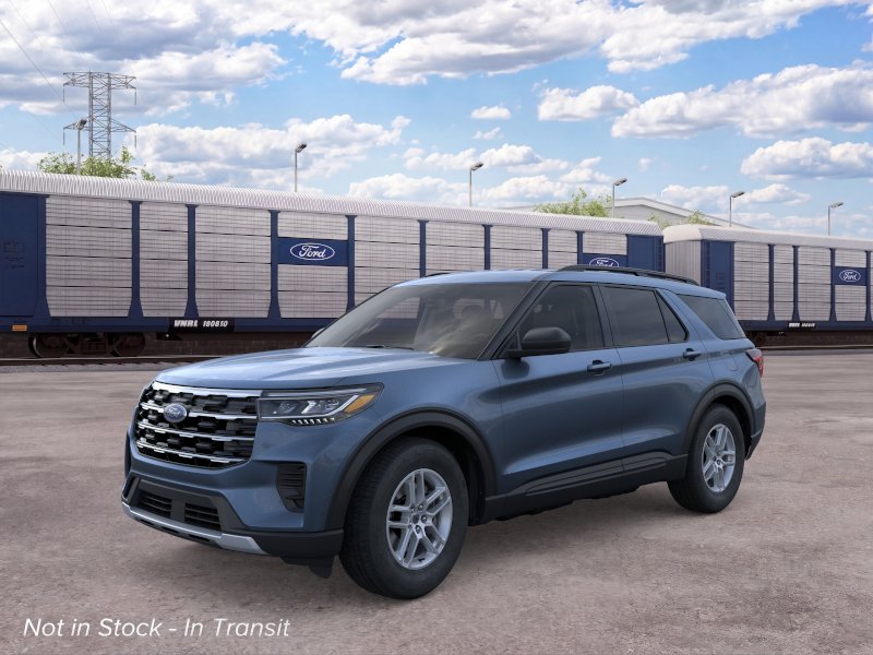 New 2026 Vapor Blue Metallic Ford Active image 2