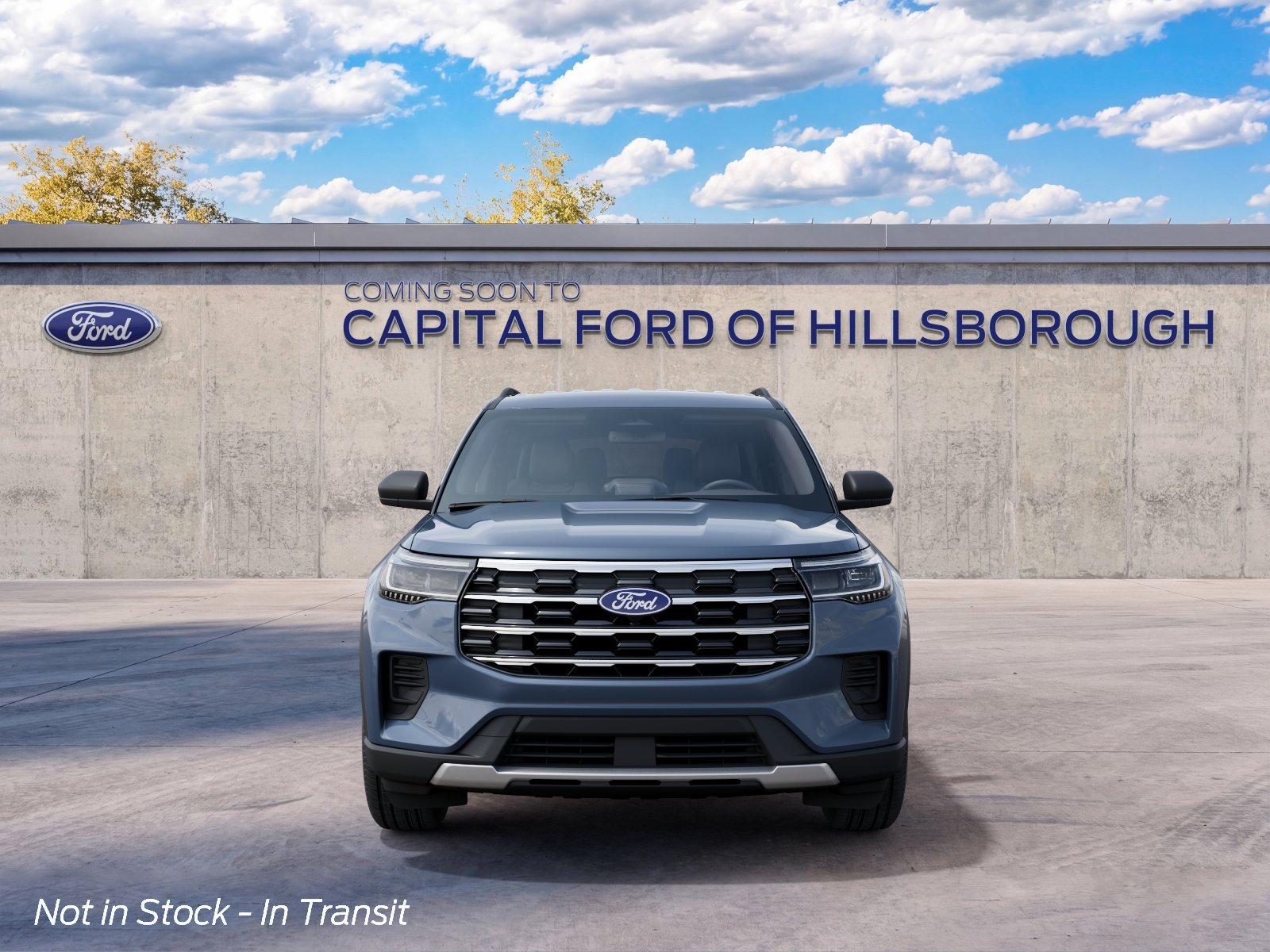 New 2027 Vapor Blue Metallic Ford Active image 3