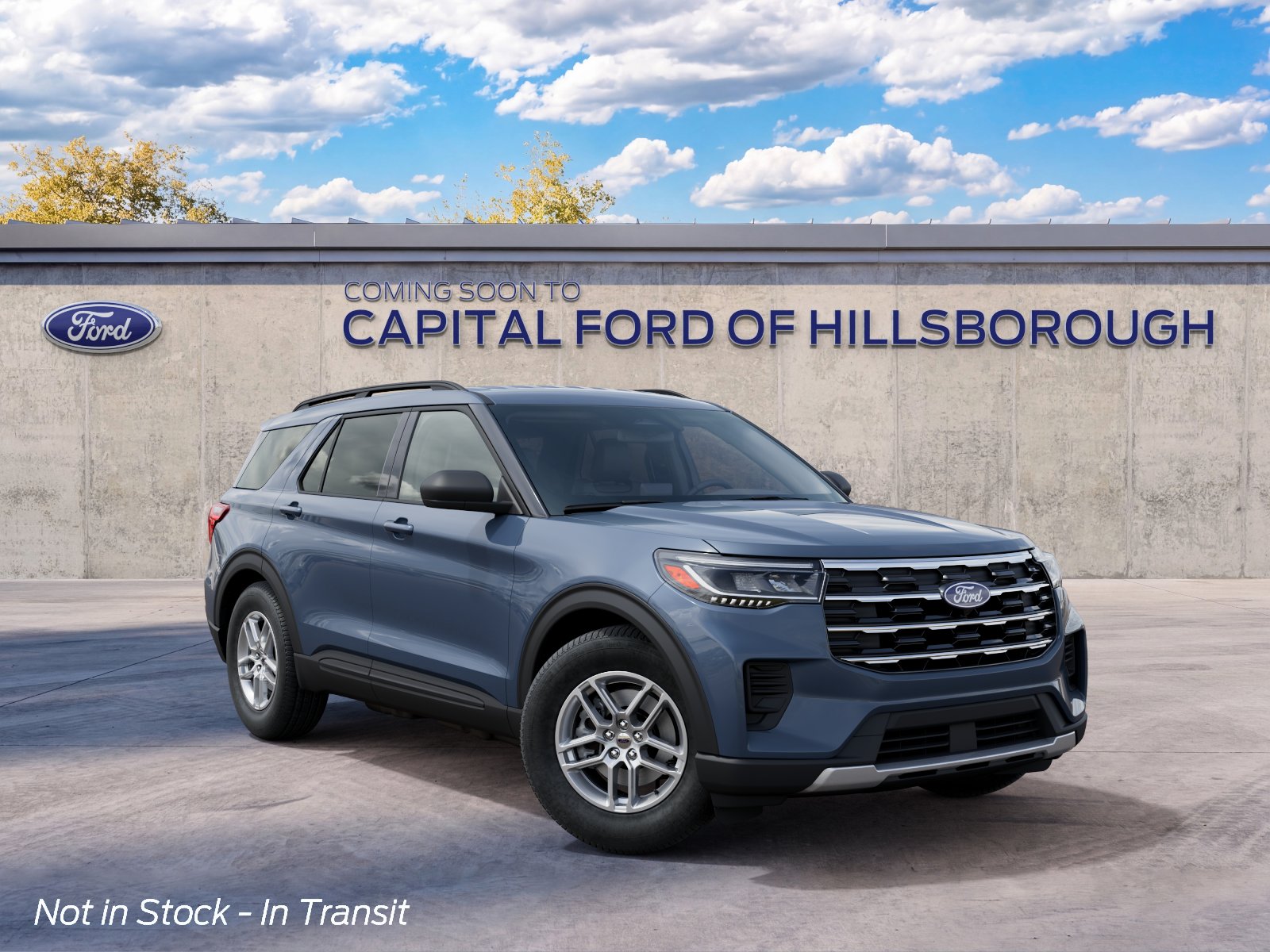 New 2027 Vapor Blue Metallic Ford Active image 4