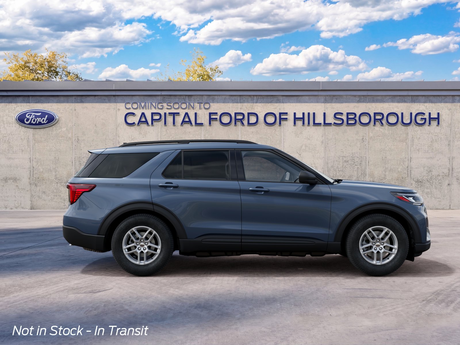 New 2027 Vapor Blue Metallic Ford Active image 5