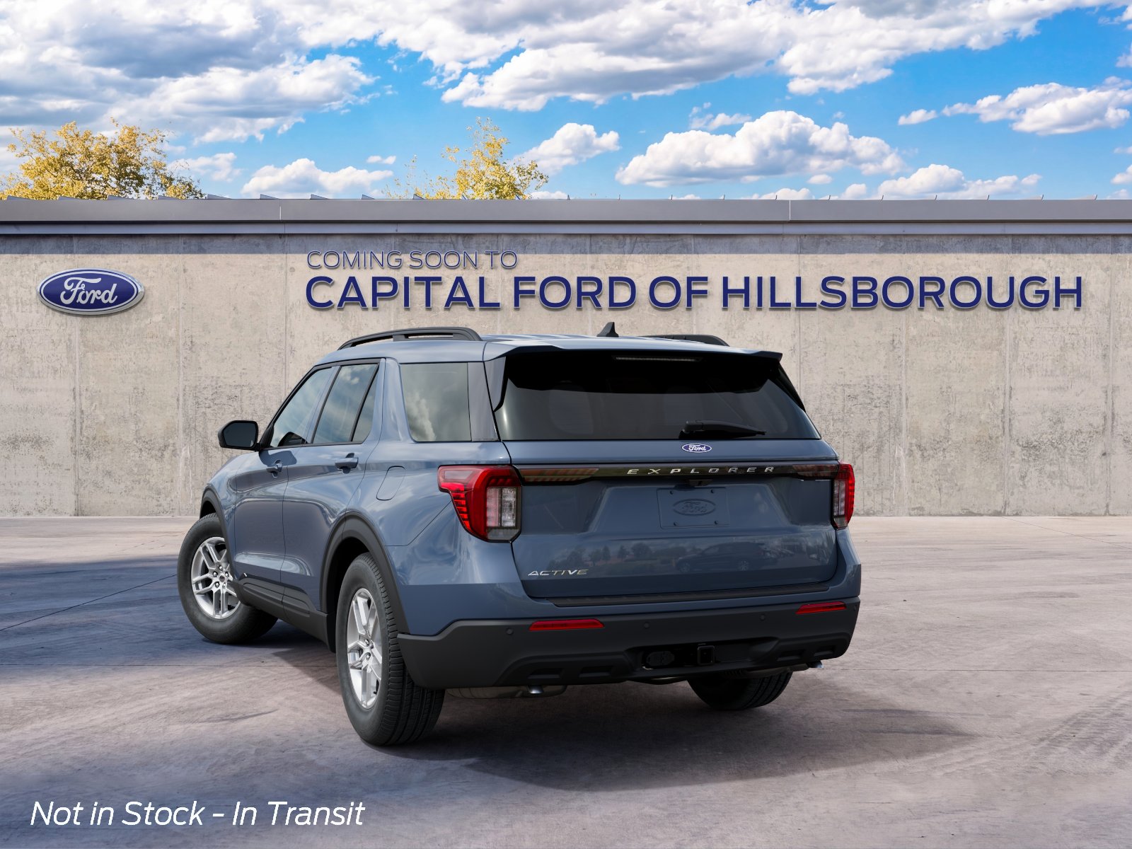 New 2027 Vapor Blue Metallic Ford Active image 8