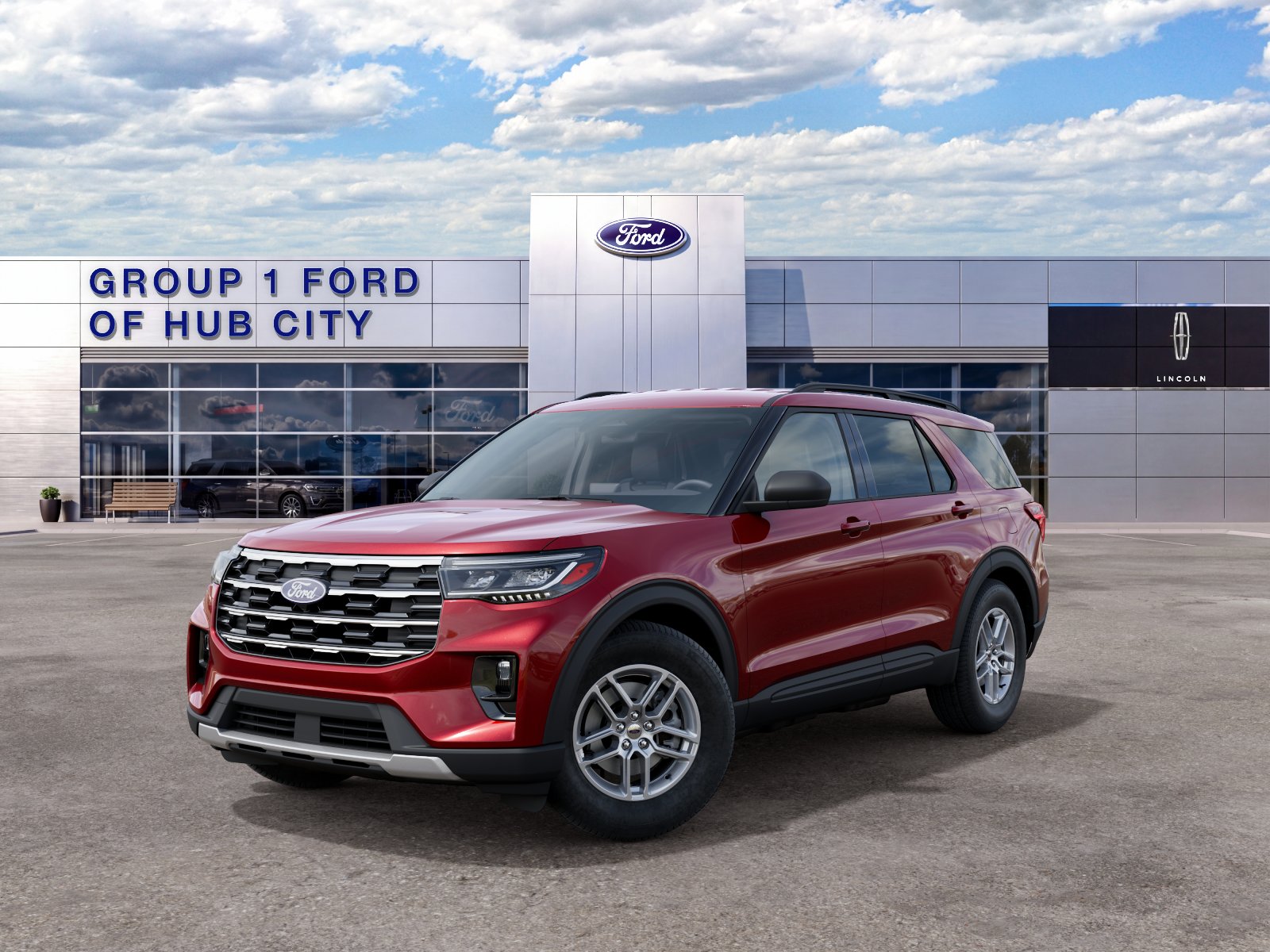 New 2027 Ruby Red Metallic Tinted Clearcoat Ford Active image 24