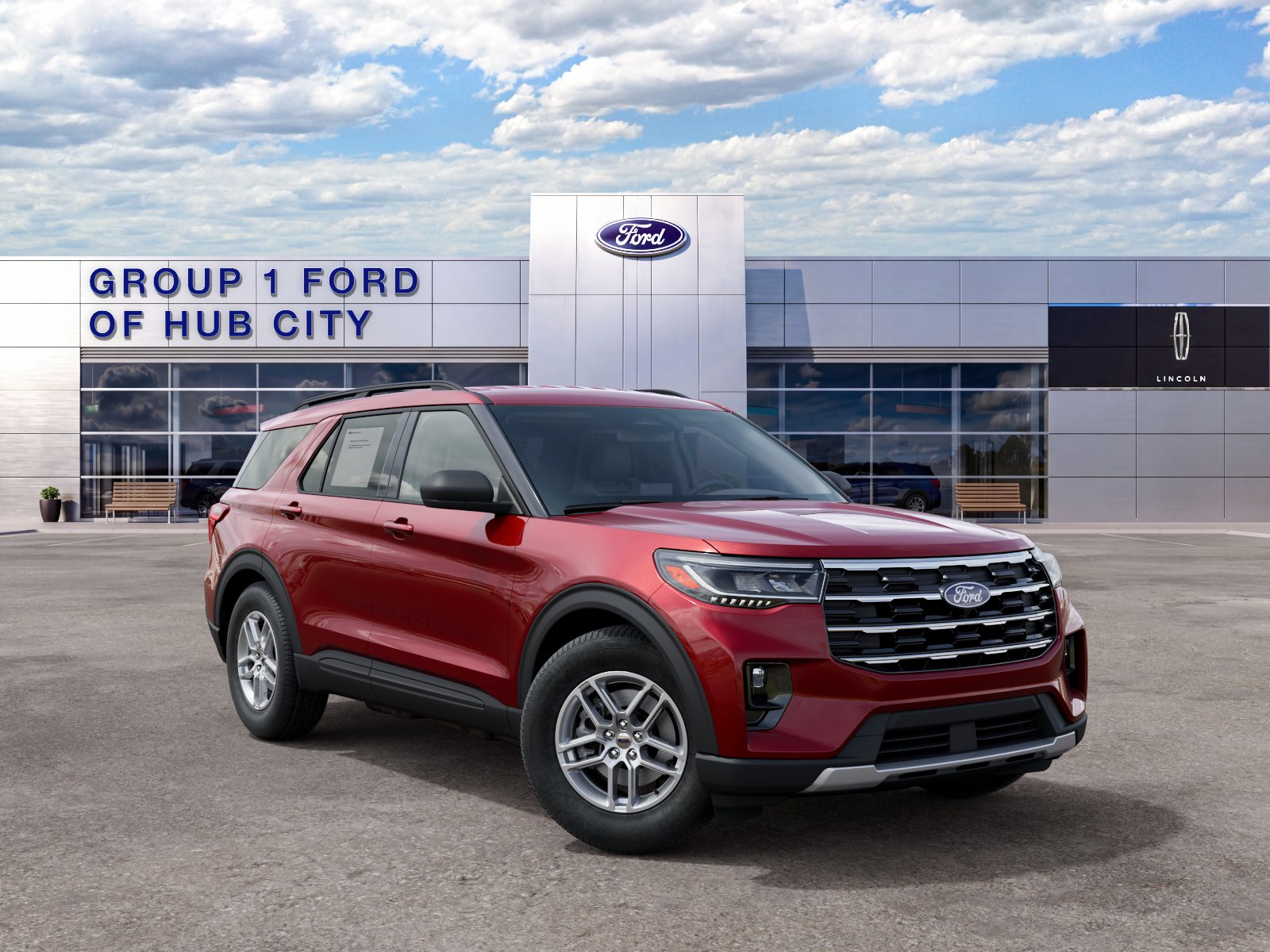 New 2027 Ruby Red Metallic Tinted Clearcoat Ford Active image 26