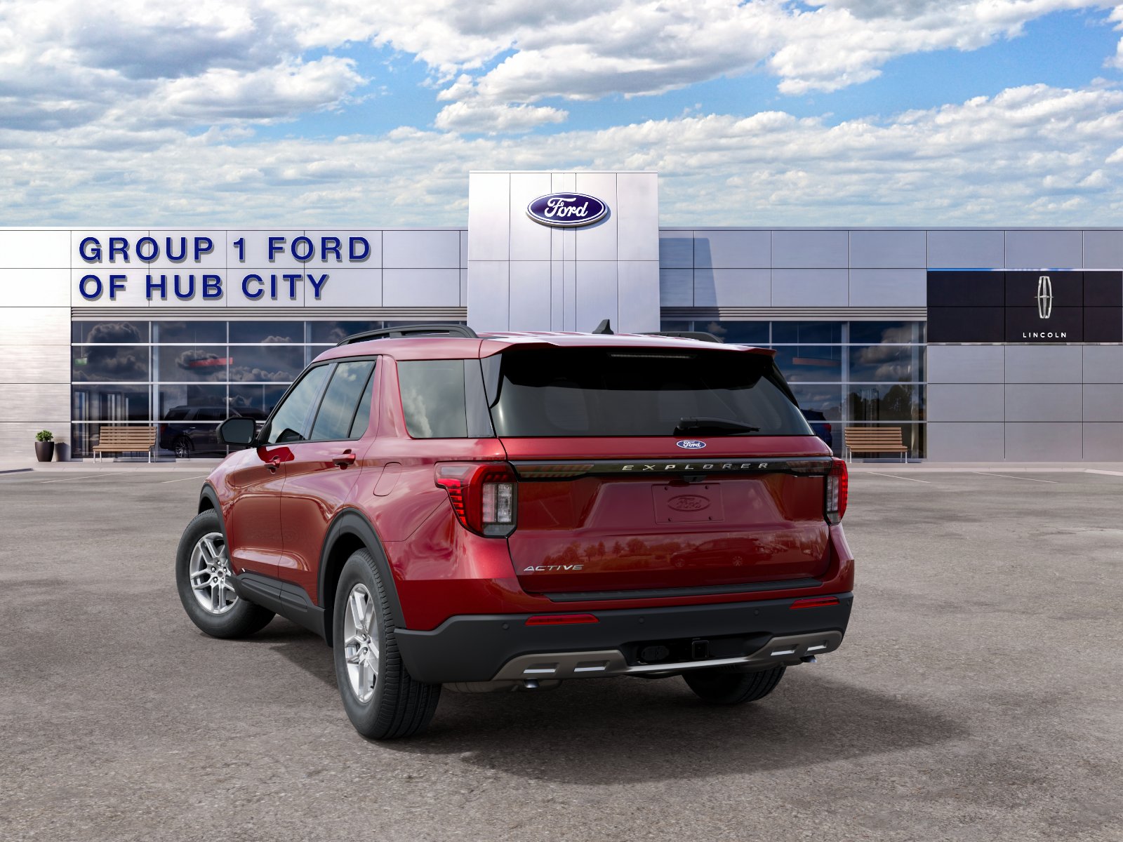 New 2027 Ruby Red Metallic Tinted Clearcoat Ford Active image 30
