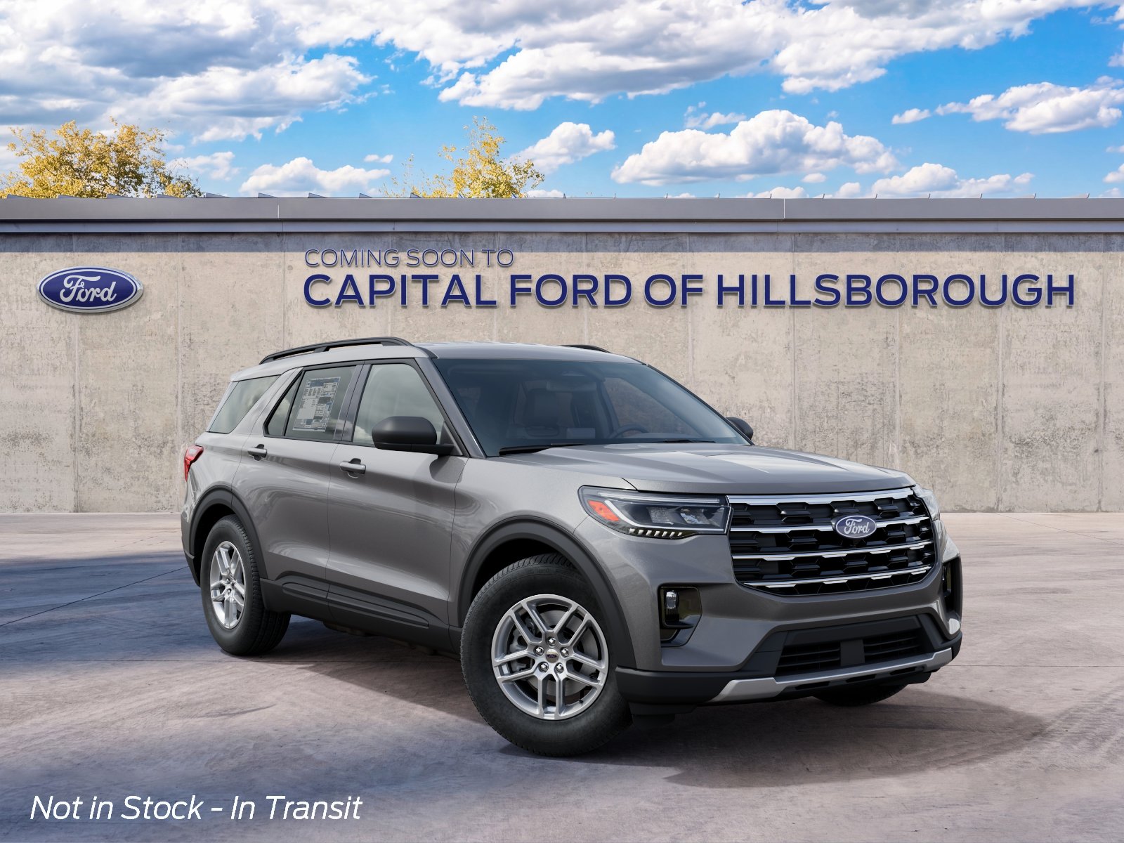 New 2027 Carbonized Gray Metallic Ford Active image 4