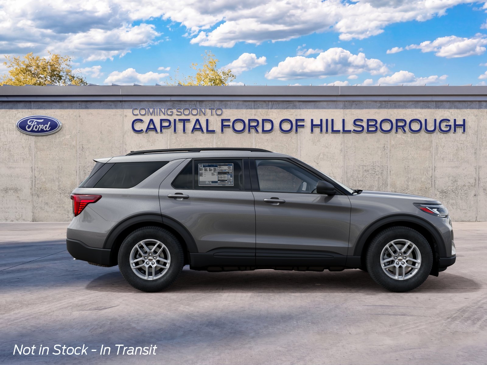 New 2027 Carbonized Gray Metallic Ford Active image 5