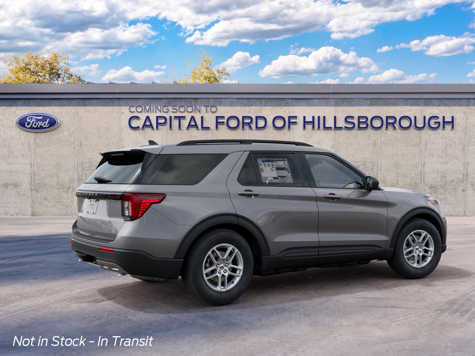 New 2027 Carbonized Gray Metallic Ford Active image 6